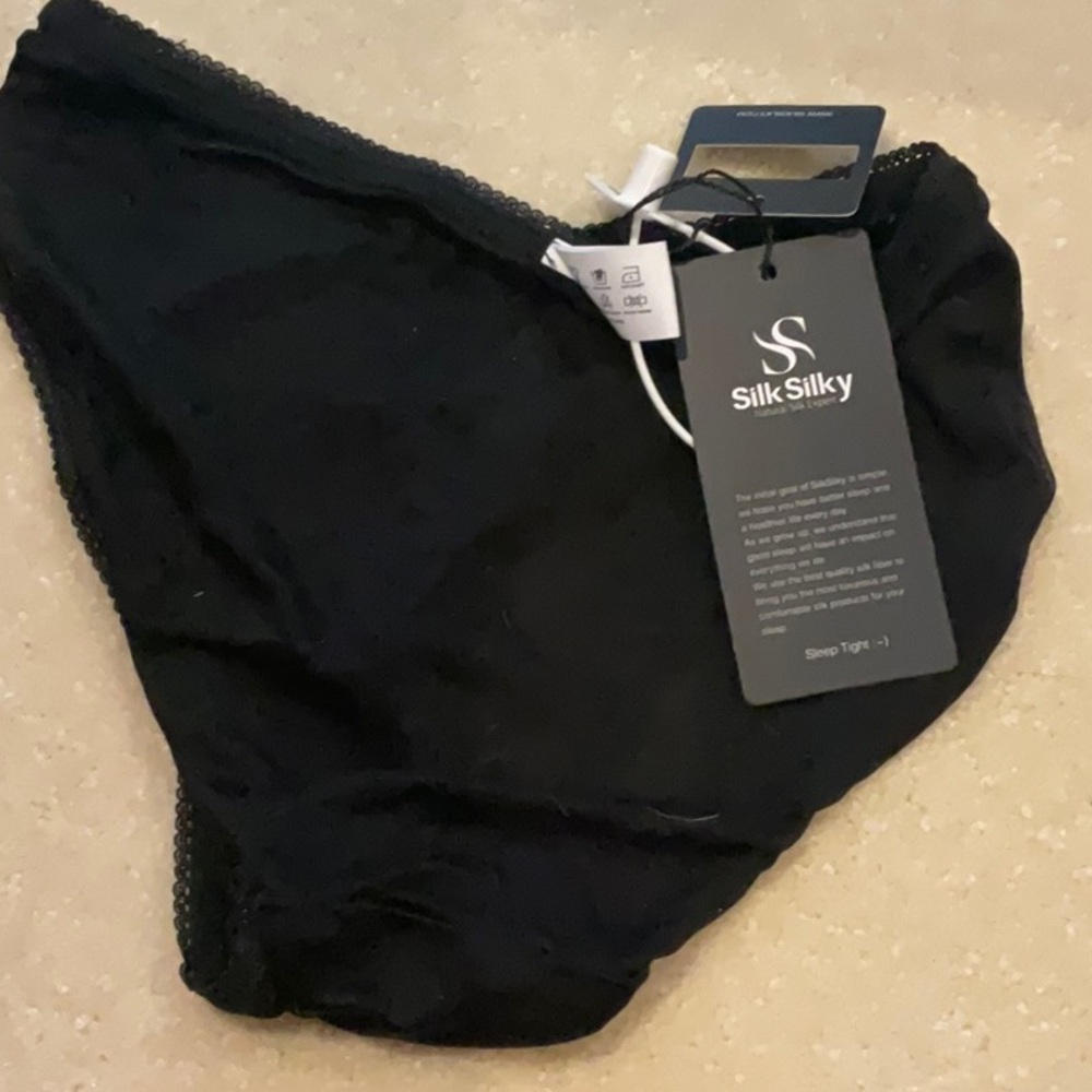 Silky Silk Women’s 2 Piece Panty Set- one red, one black. NWT - Picture 7 of 7